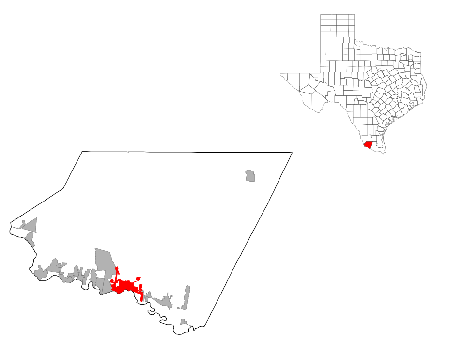 Locator map of Rio Grande