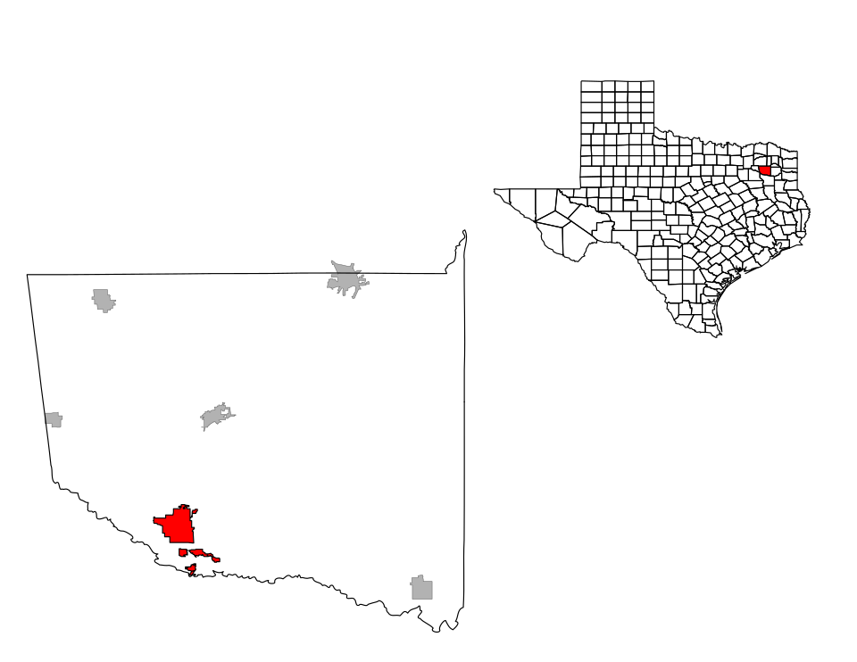 Map of Mineola