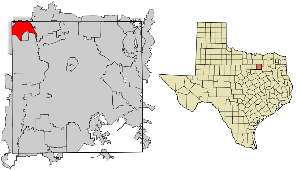 Map of Coppell