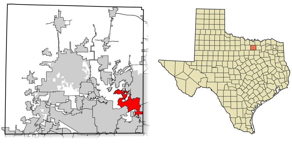Map of The Colony