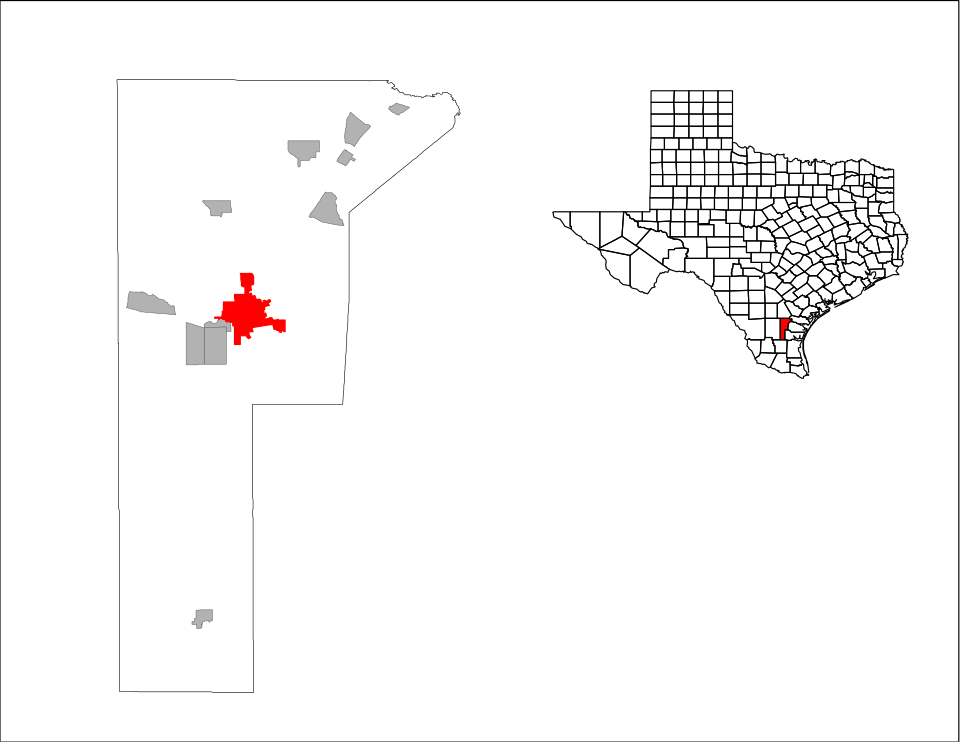 Locator map of Alice