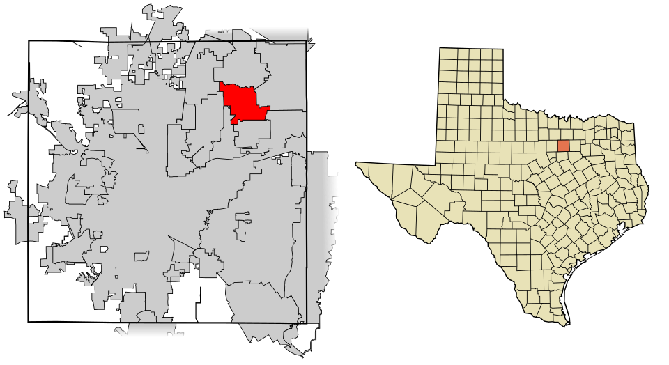 Map of Colleyville