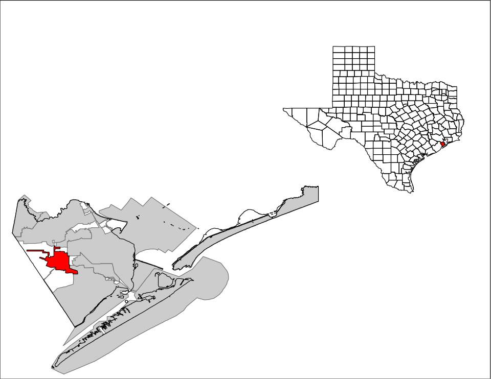 Locator map of Santa Fe