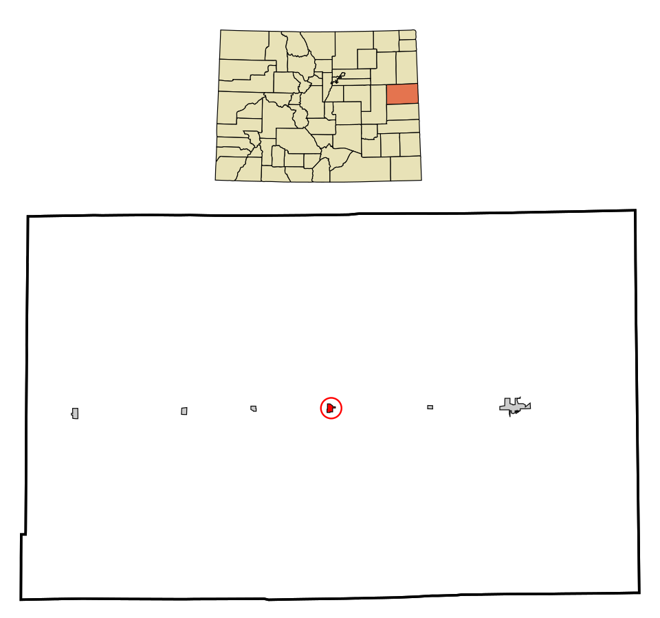 Locator map of Stratton