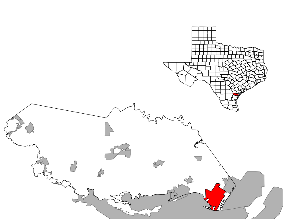 Locator map of Ingleside