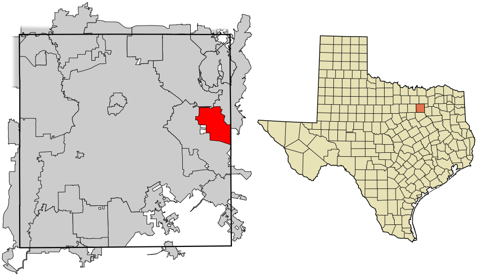 Locator map of Sunnyvale