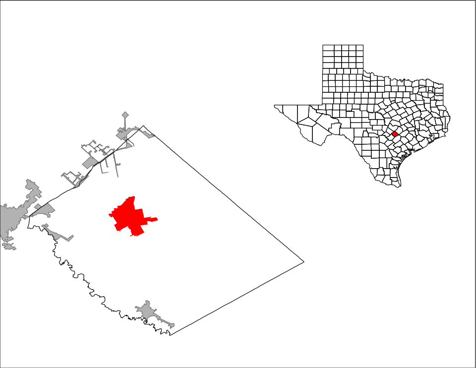 Map of Lockhart