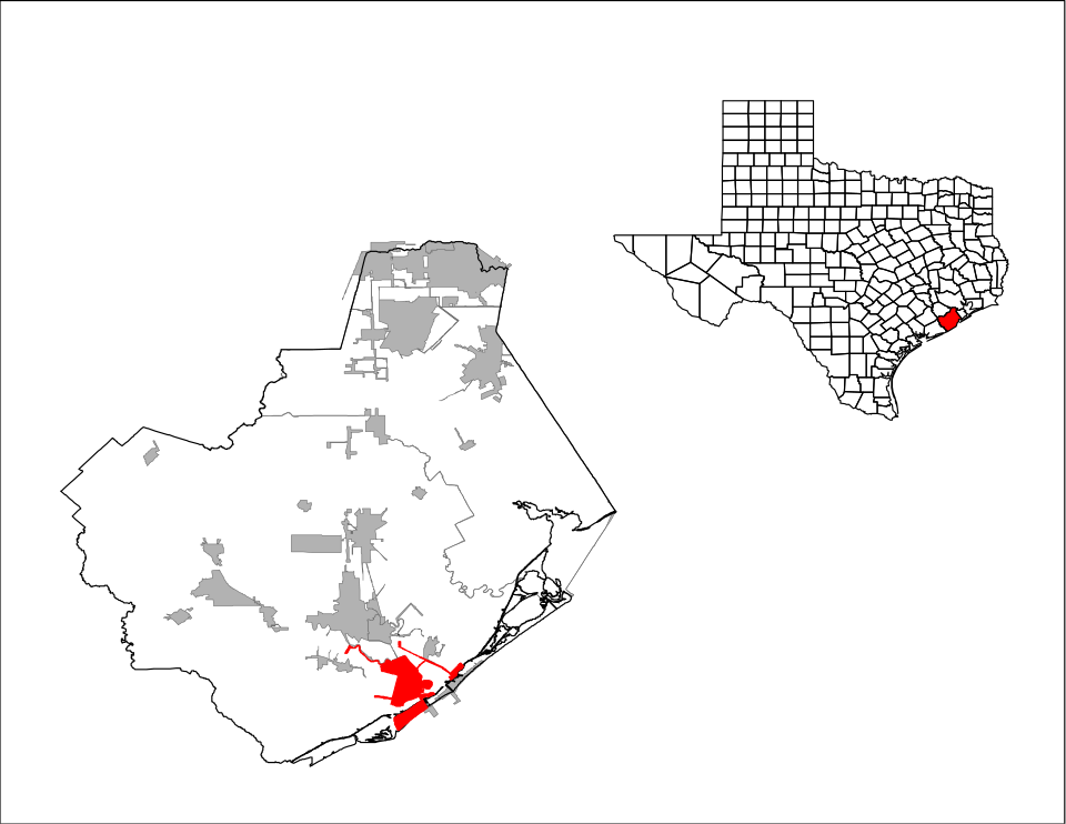Map of Freeport