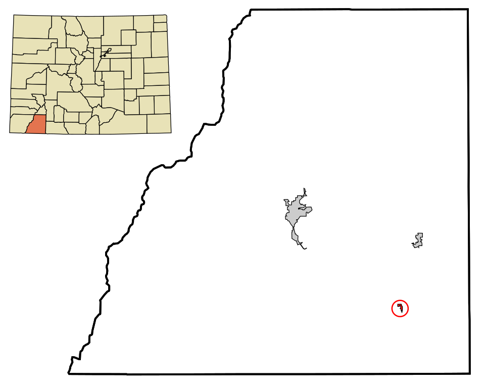 Locator map of Ignacio