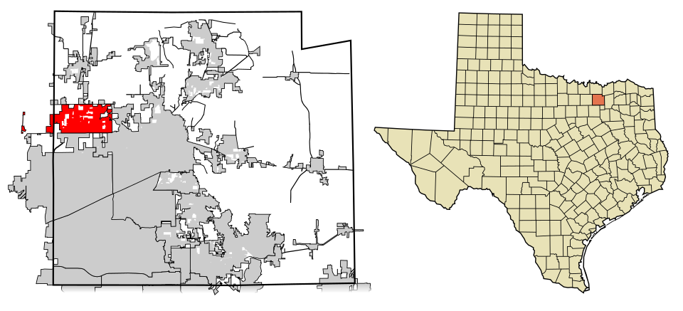 Map of Prosper