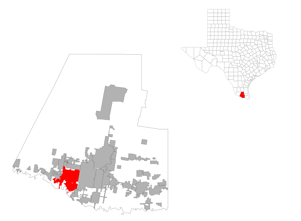 Locator map of Mission