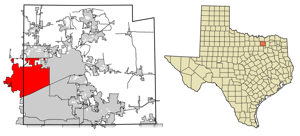 Map of Frisco