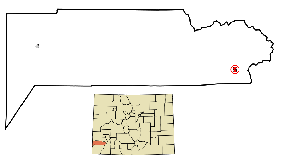 Locator map of Rico