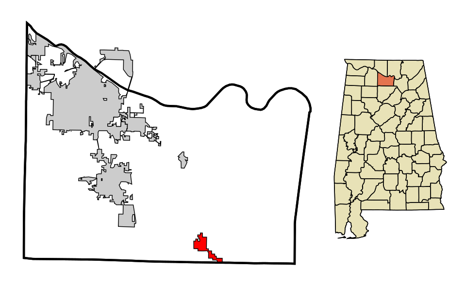 Locator map of Eva