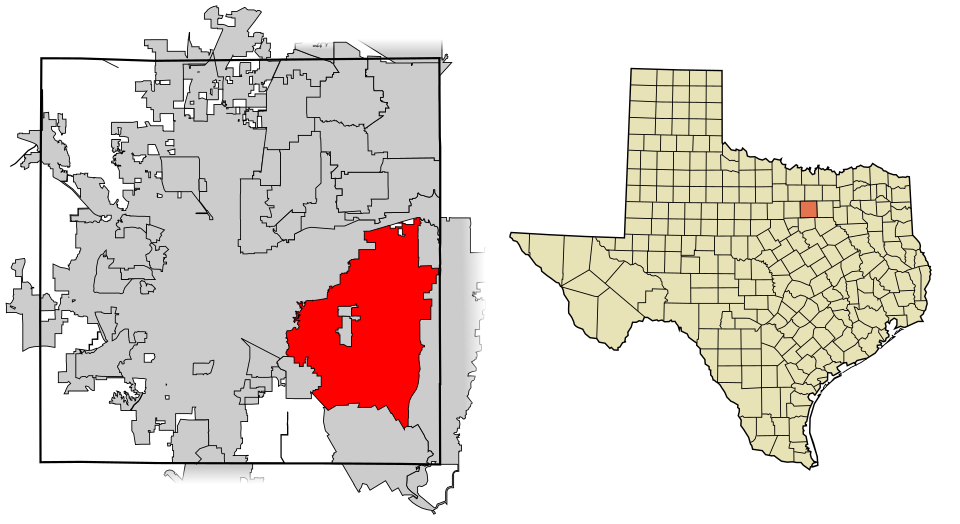 Locator map of Arlington