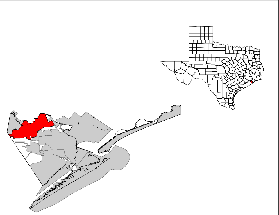 Locator map of League