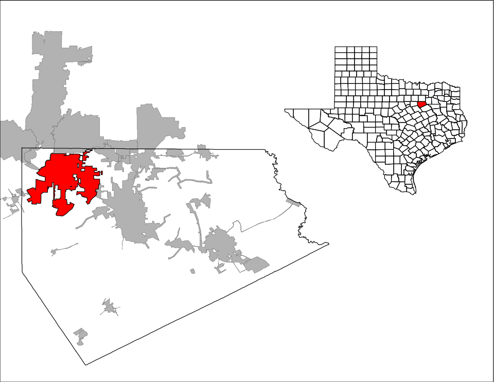 Map of Midlothian