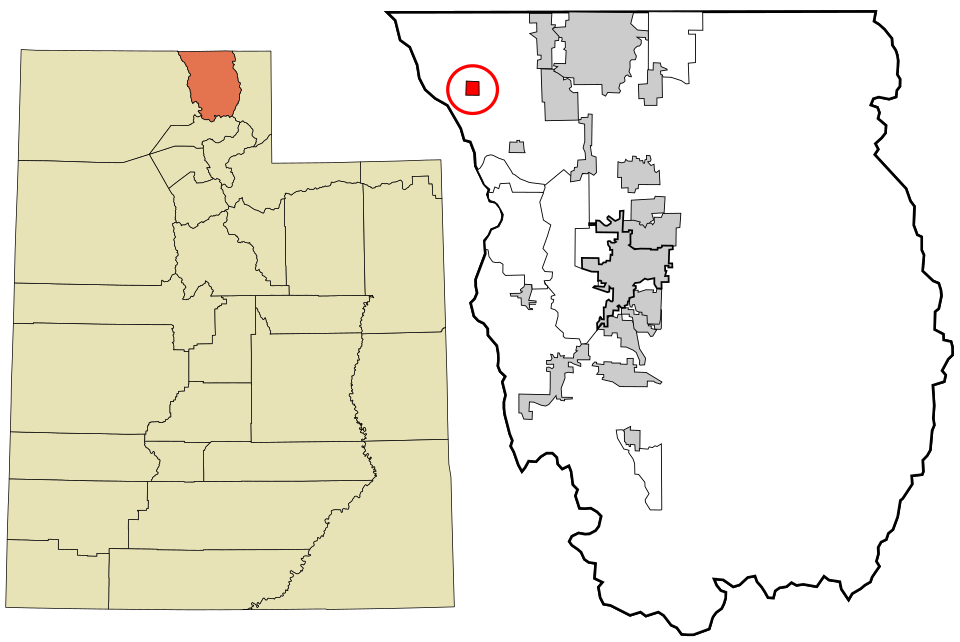 Locator map of Clarkston