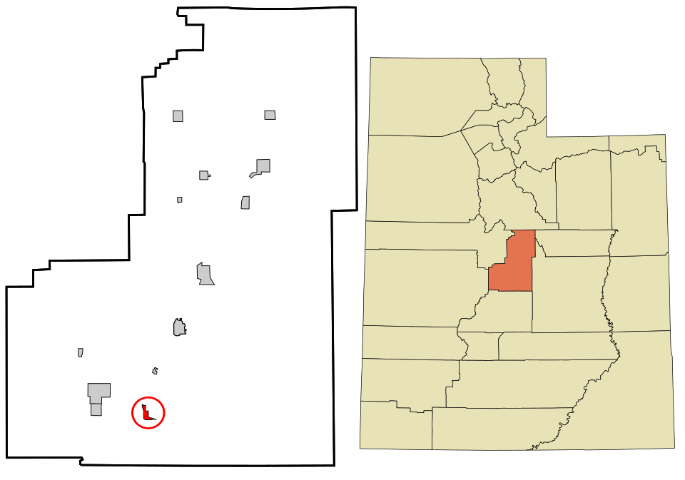 Locator map of Mayfield