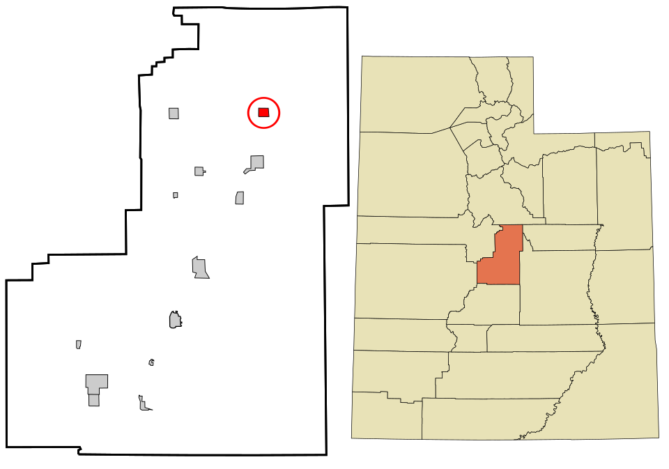 Locator map of Fairview