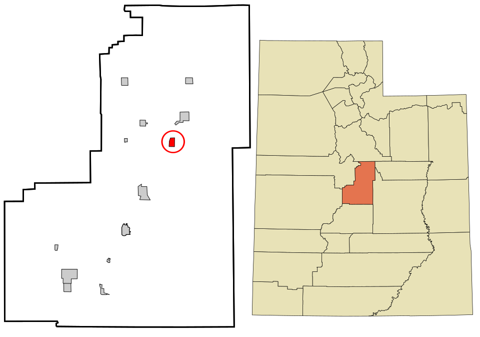 Locator map of Spring