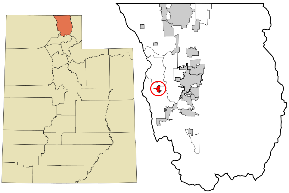 Locator map of Mendon
