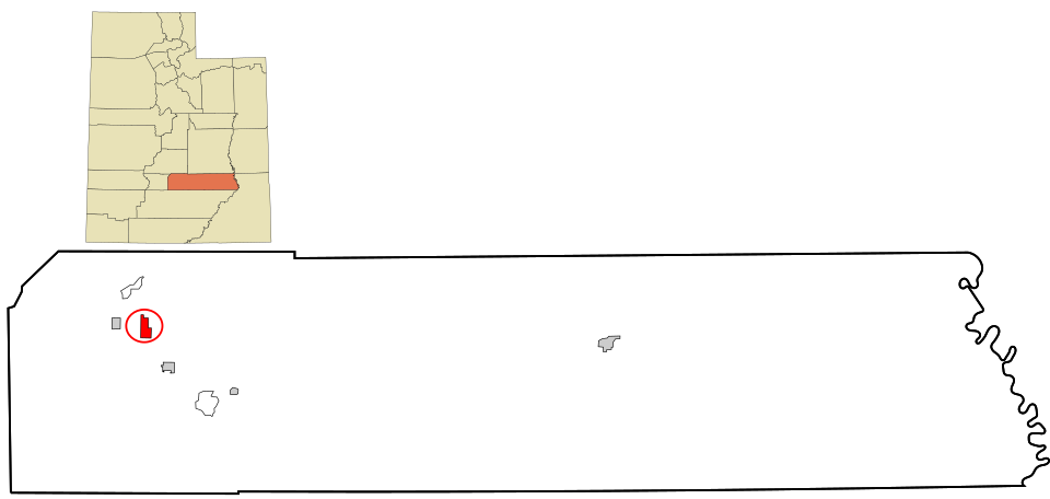 Locator map of Lyman