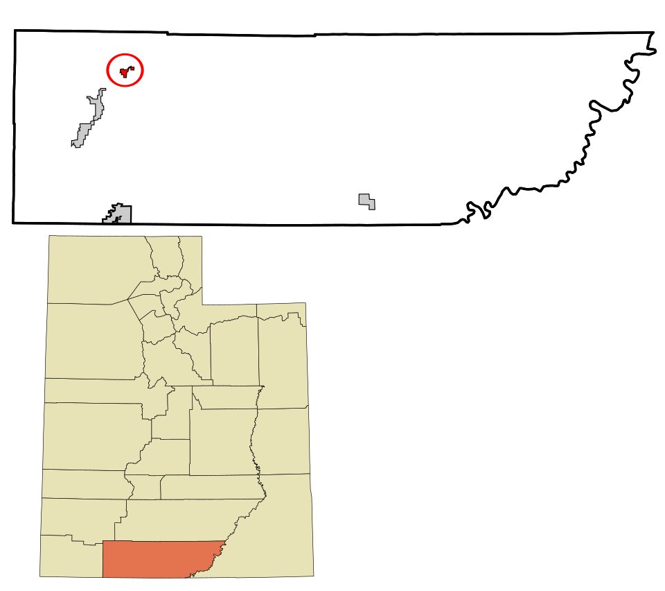 Locator map of Alton