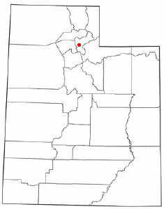 Locator map of Morgan