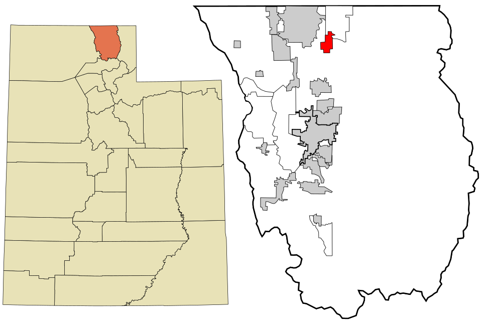 Locator map of Richmond