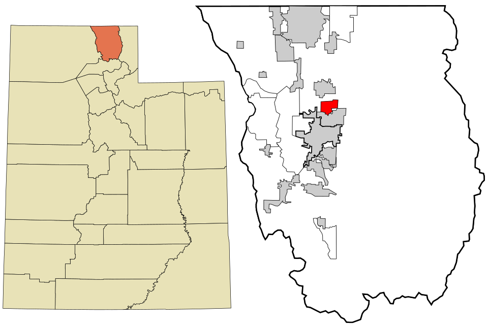 Locator map of Hyde Park