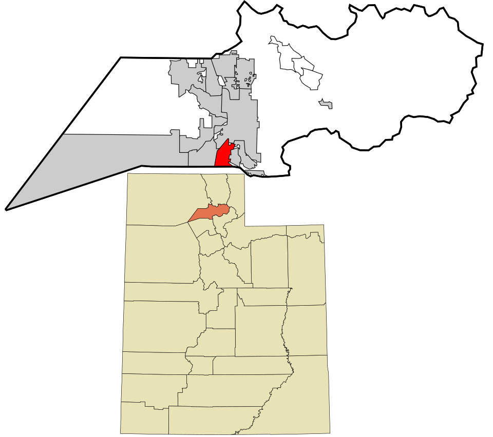 Locator map of Riverdale