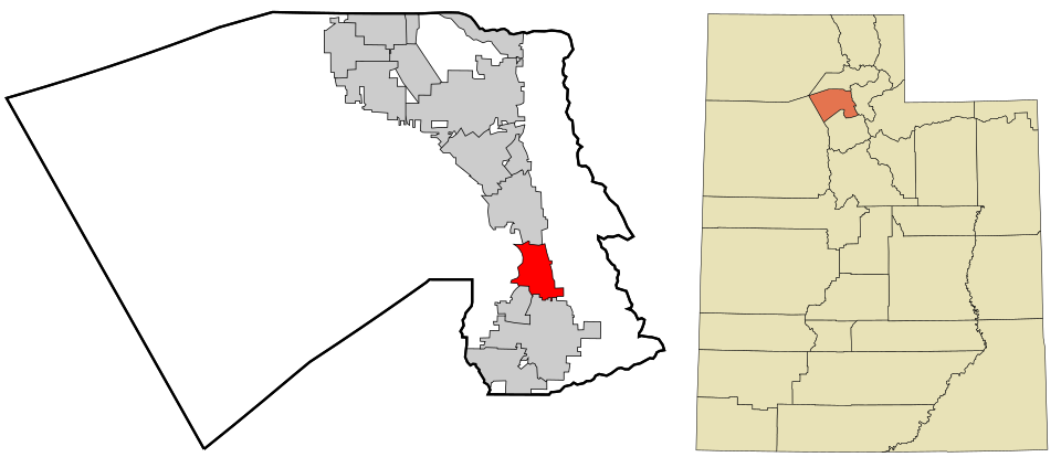Locator map of Centerville