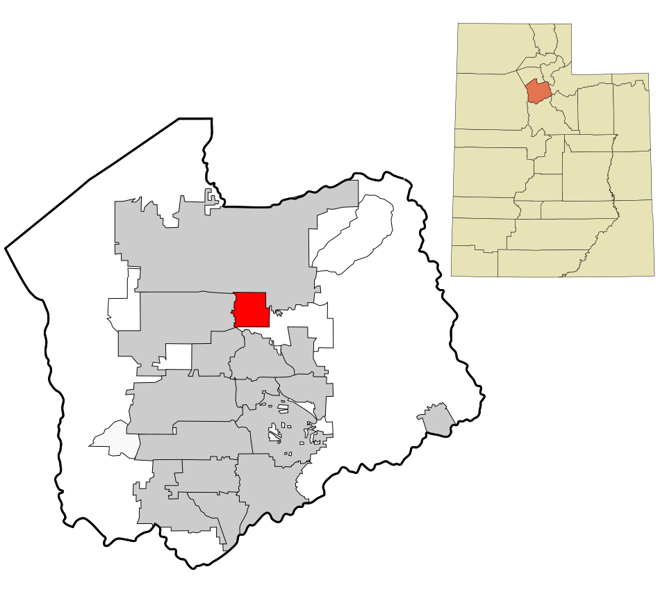 Map of South Salt Lake