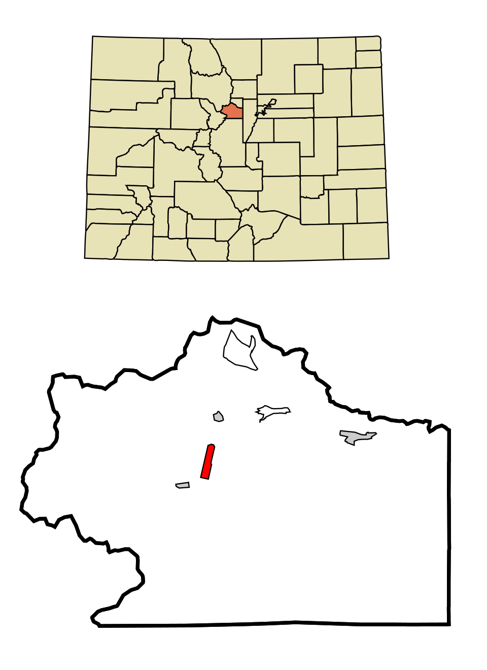 Locator map of Georgetown