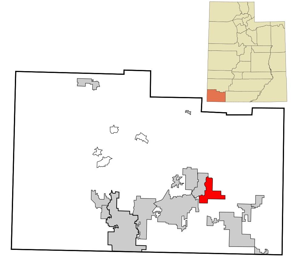 Locator map of Virgin