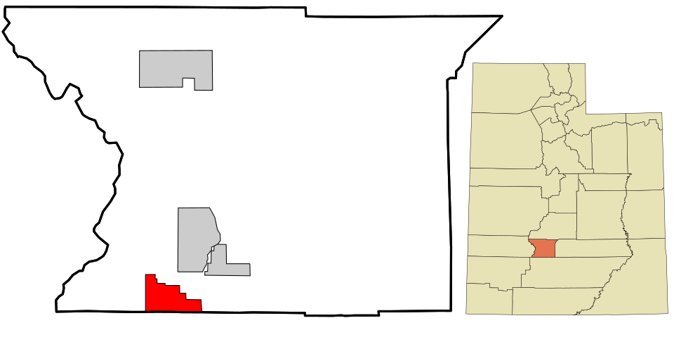 Locator map of Circleville