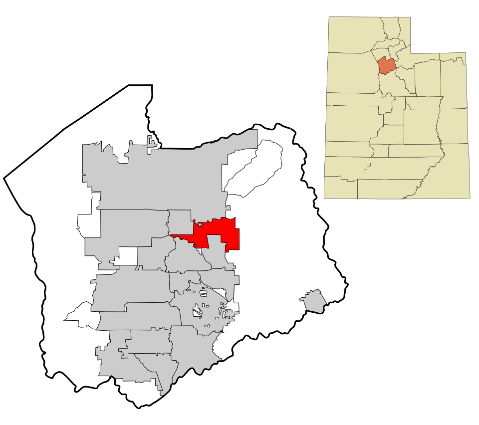 Locator map of Millcreek
