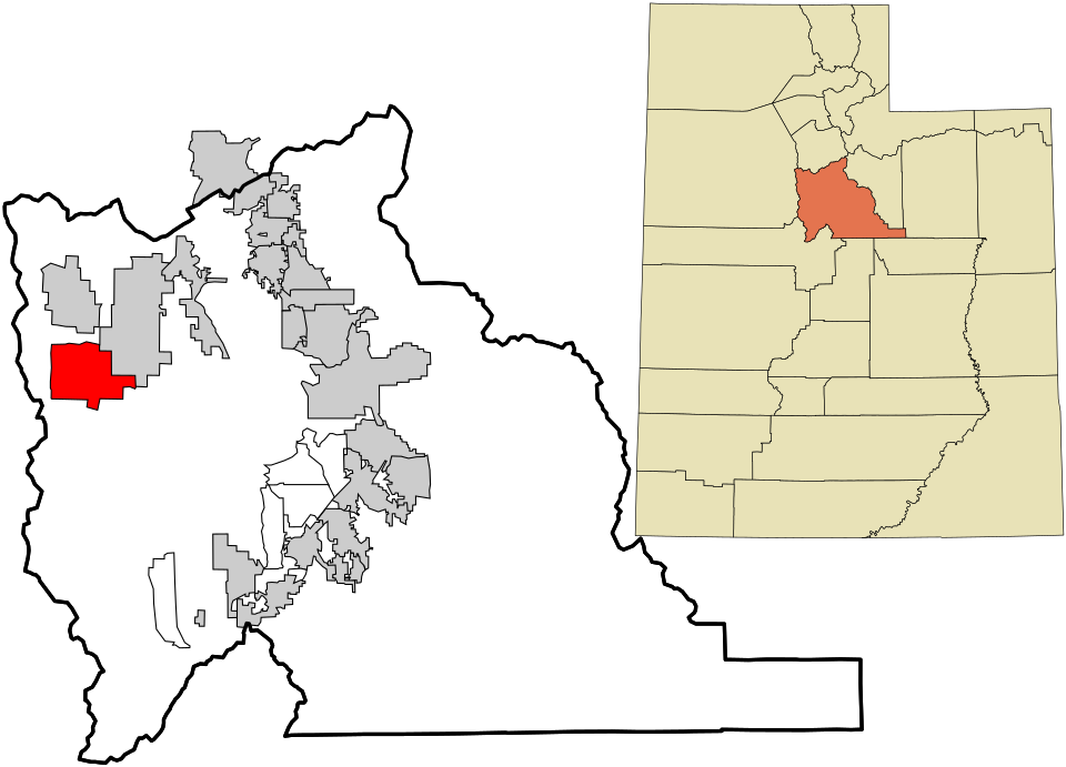 Locator map of Fairfield