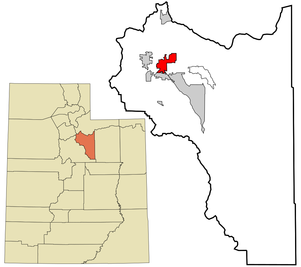 Locator map of Heber