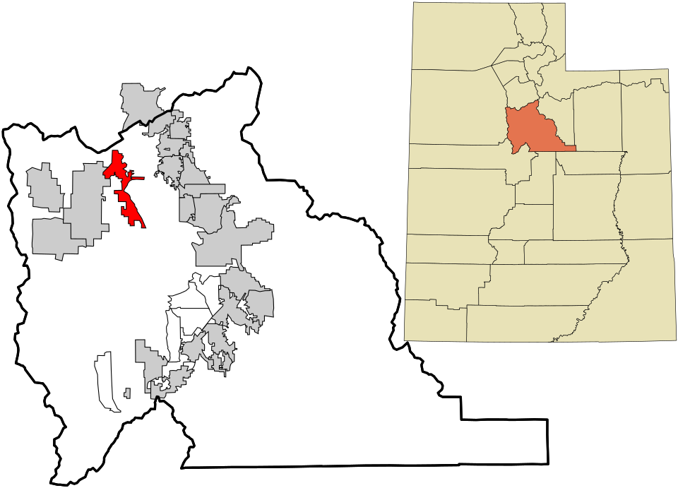 Locator map of Saratoga Springs