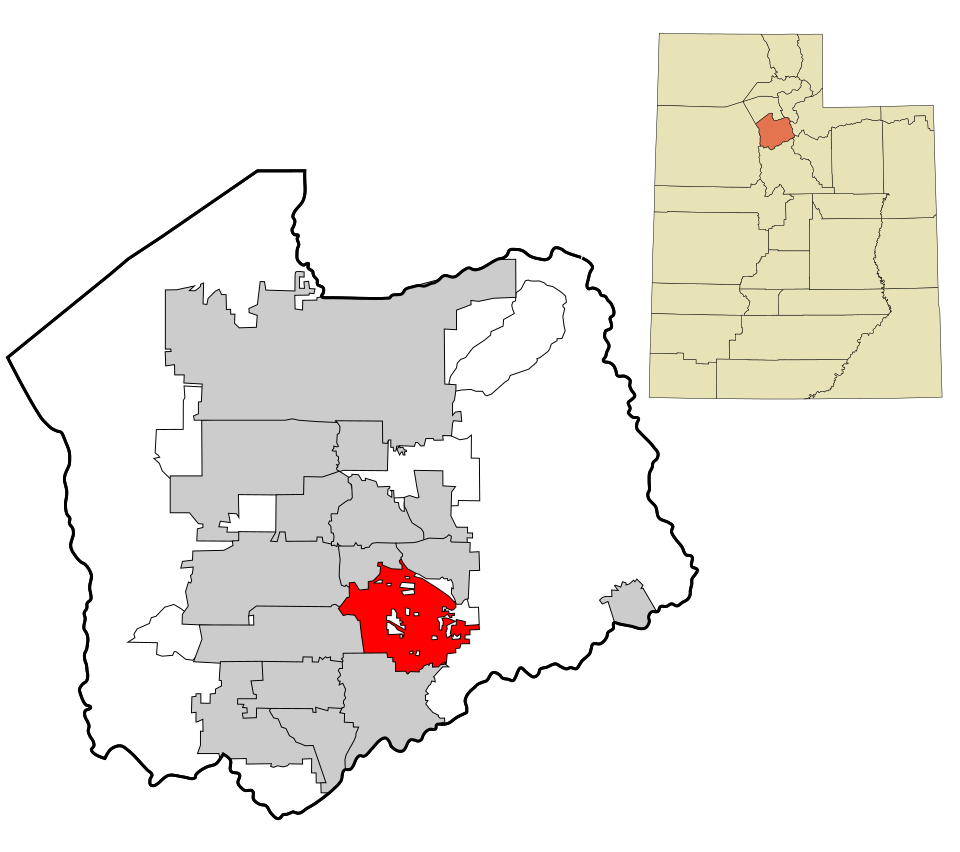 Locator map of Sandy