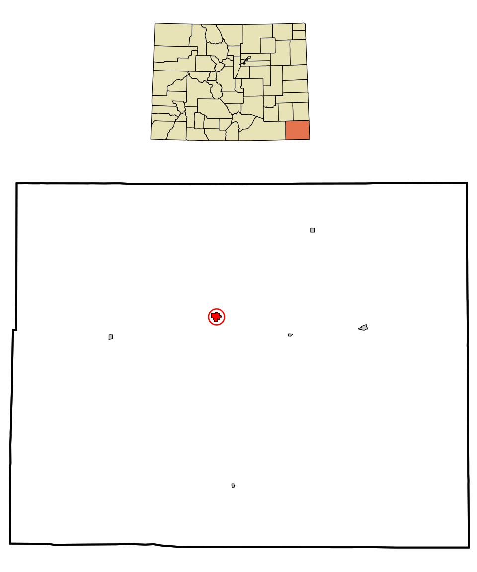 Locator map of Springfield