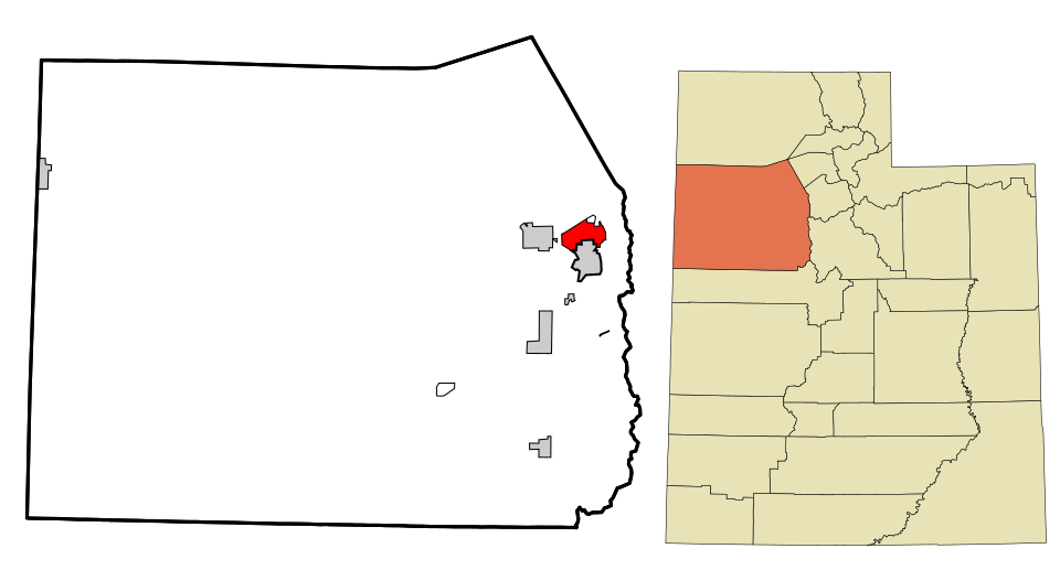 Locator map of Erda