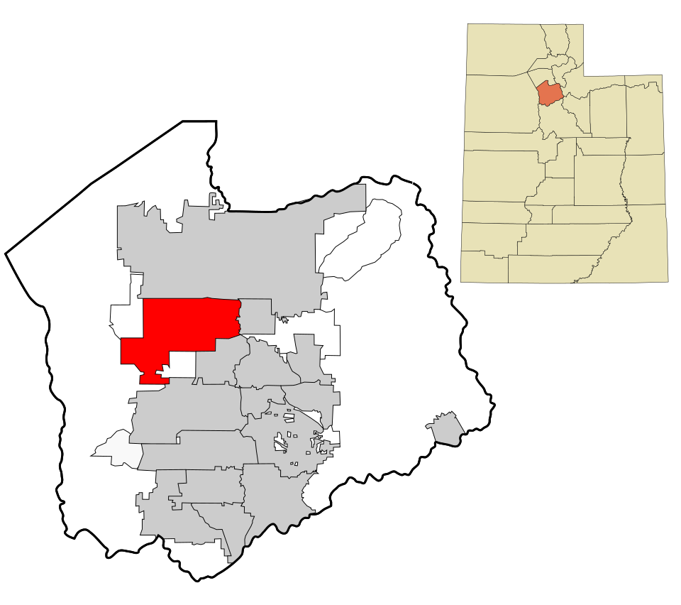 Map of West Valley City