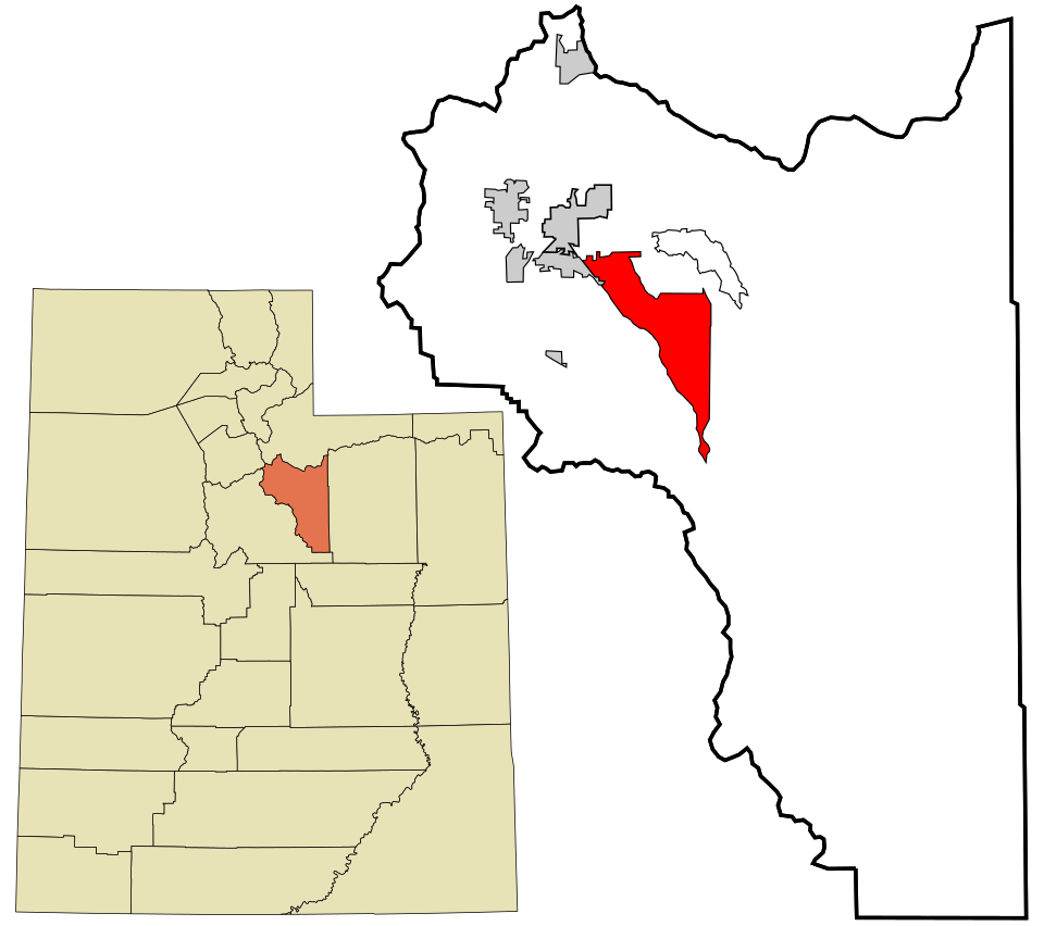 Locator map of Independence