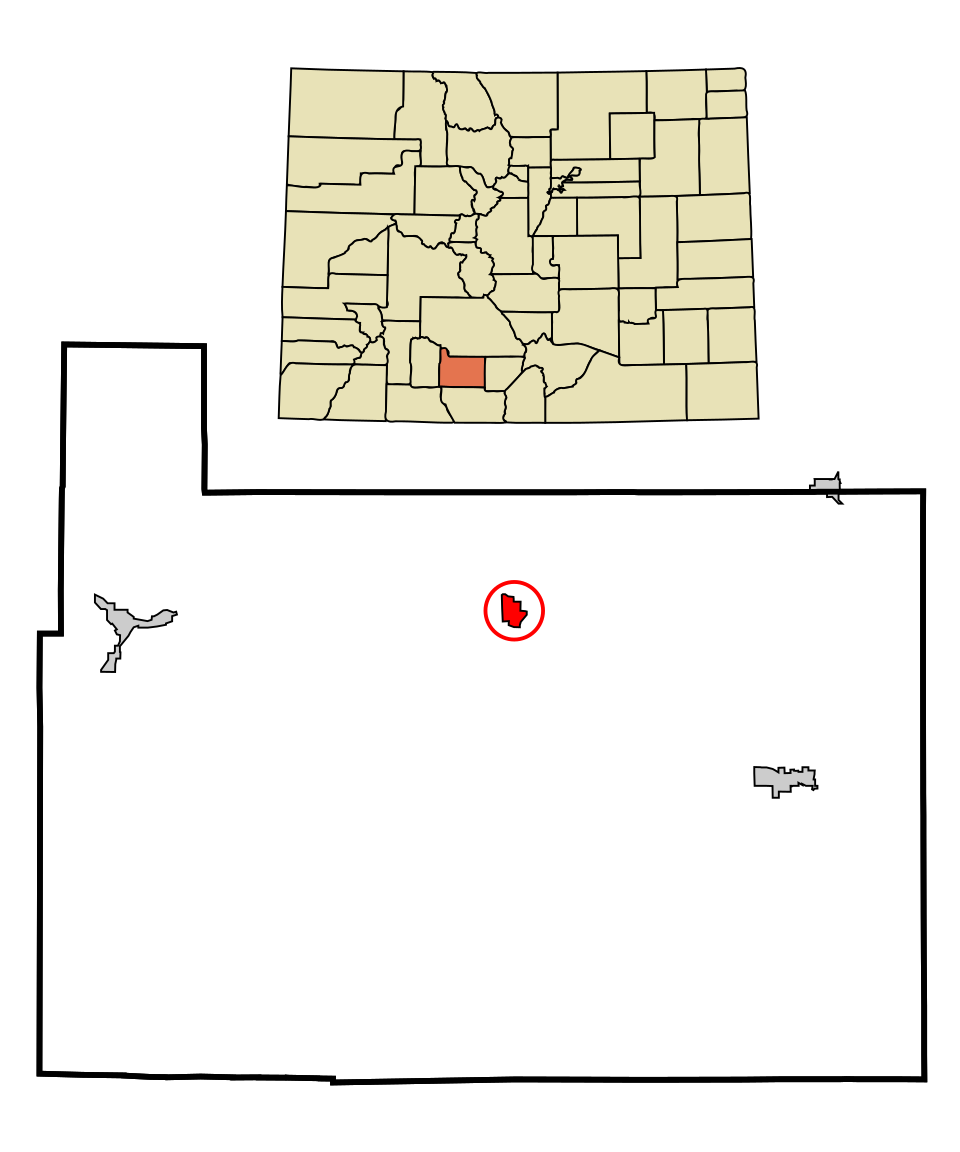 Locator map of Del Norte
