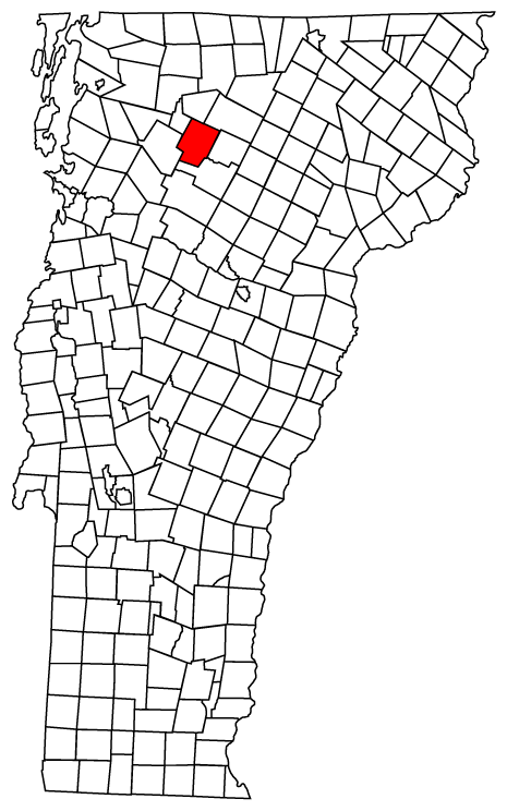 Locator map of Johnson