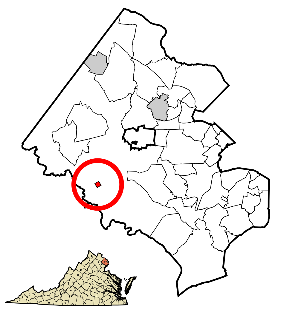 Locator map of Clifton