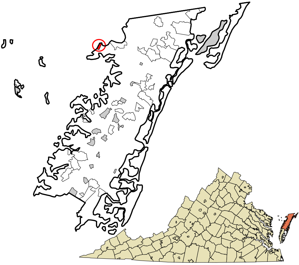 Locator map of Saxis
